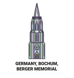 Germany Bochum Berger Memorial Travel Landmark