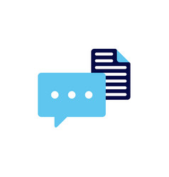 Icon Concept Of Opinions Or Reviews On Document