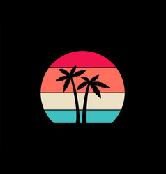 Palm Tree Retro