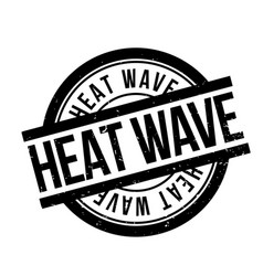 Heat Wave Rubber Stamp