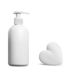 Liquid Soap Bottle And Soap And Soap Bar Mockup