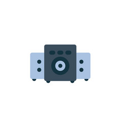 Speaker Icon Computer Component Icon Flat Style