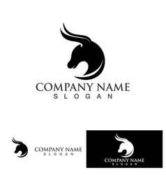 Cow Logo Template Icon