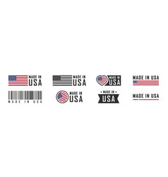 Made In The Usa Logo Or Labels American Product