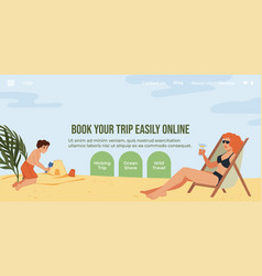 Planning And Booking Trip Online Vacation Rest