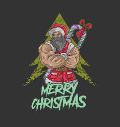 Santa Claus Big Muscle