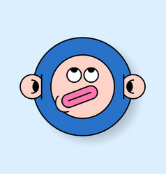 Funky Monkey Monster Emoji Sticker