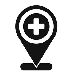 Physical Therapist Location Icon Simple