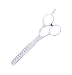 Hair Cutting Scissors Flat Clean Icon Design