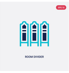 Two Color Room Divider Icon From Furniture