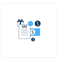 Value Added Tax Flat Icon