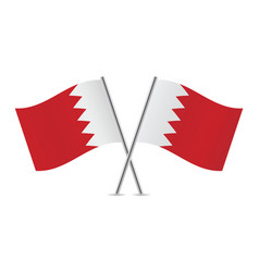 Bahrain Crossed Flags