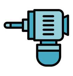 Pest Control Plug Icon Flat