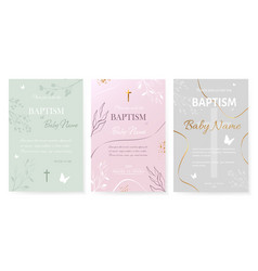 Baptism Invitation Card