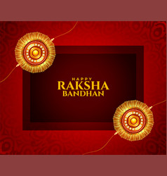 Happy Raksha Bandhan Occasion Banner