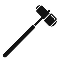 Physical Therapist Hammer Icon Simple