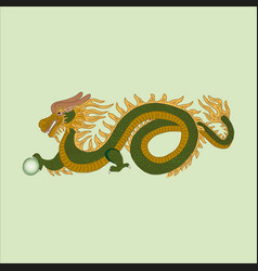 Chinese Hand Drawn Dragon