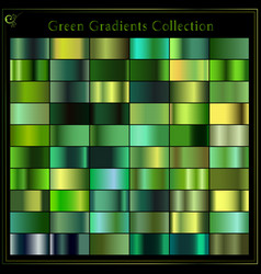 Green Emerald Glossy Gradient Metal Foil