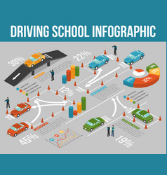 Driving School Infographics