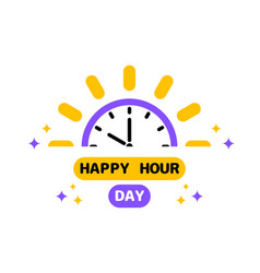 National Happy Hour Day Background