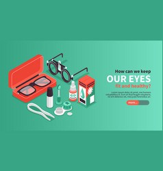 Keeping Eyes Healthy Banner