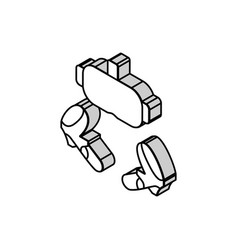 Vr Headset Isometric Icon