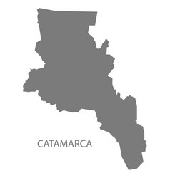 Catamarca Argentina Map Grey