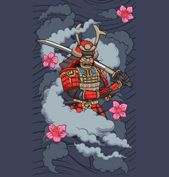 Cartoon Samurai