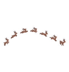 Deer Jumping