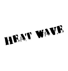 Heat Wave Rubber Stamp