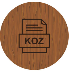 Koz File Document Icon