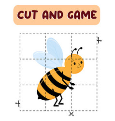 Cut And Game Bee Educational Children Game