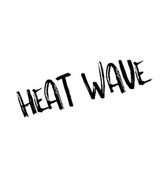 Heat Wave Rubber Stamp