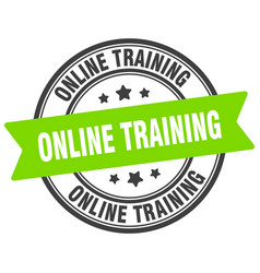 Online Training Stamp Label