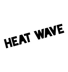 Heat Wave Rubber Stamp