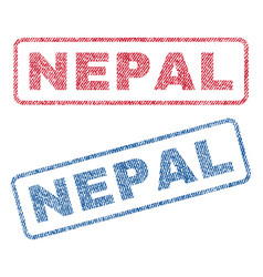 Nepal Textile Stamps