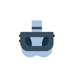 Vr Glasses Icon Computer Component Icon Flat