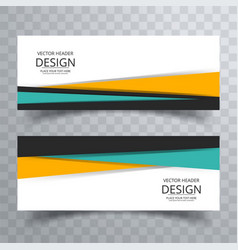 Colorful Modern Banners