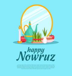 Flat Nowruz Celebration Vertical Banner