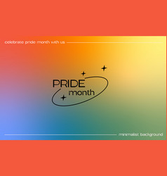 Happy Pride Month Design Gradient Mesh Background