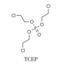 Tcep Tris2-chloroethyl Phosphate Molecule Used