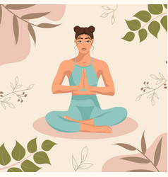 Yoga Woman Meditate