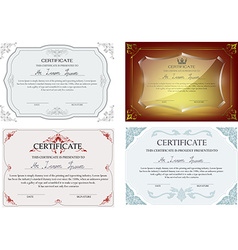 fancy certificate vector images over 260