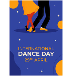 Hand Drawn International Dance Day Vertical Poster