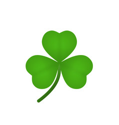 Three Leaf Clover Clip Art Icon