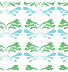 Simple Deep Sea Grass Seamless Pattern