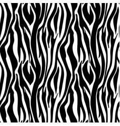 Black And White Zebra Print Seamless Pattern