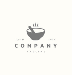 Soup Premium Icon Sign Symbol Hipster Vintage Logo