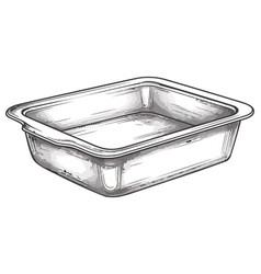 Transparent Plastic Container With Lid For Food