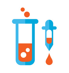 Medical Test Tube And Pipette